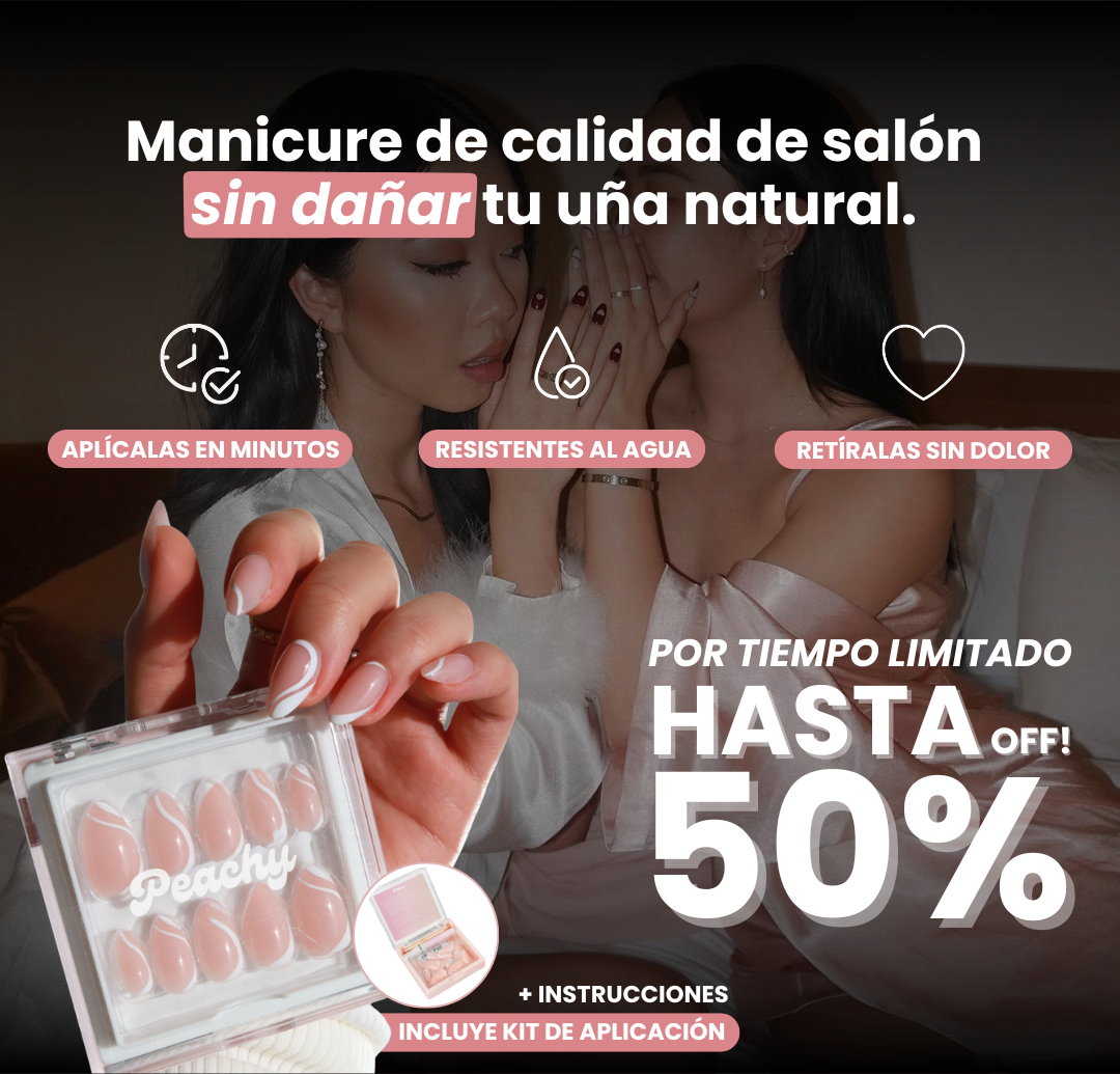 Press on nails Reutilizables