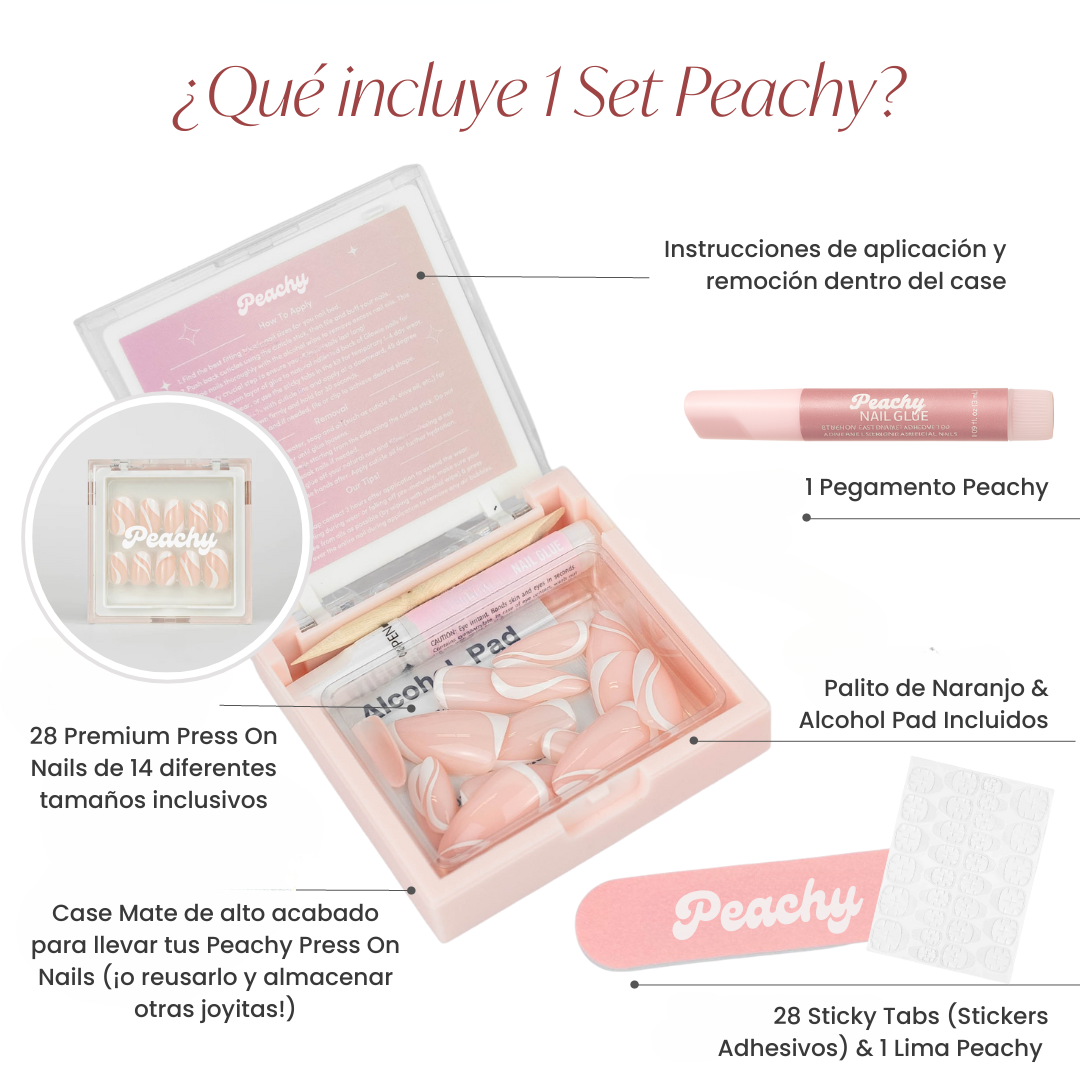 Press on nails Reutilizables